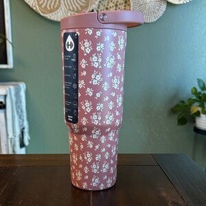 HydroJug 32oz Sport Bottle in Mauve Meadows! New! Limited Edition!